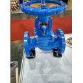 DIN 3202 F1 Flange end PN16 Globe Valve